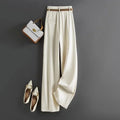 Dress Pants Work Office Long Women's Tailoring Female Trousers Casual Harajuku Slacks All Medium Y2k Streetwear Elastic One Size