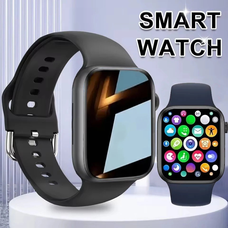 Smartwatch For Men Android IOS Phone 1.73" Screen Bluetooth Call Blood Oxygen Pressure Monitoring Smart Watch Women