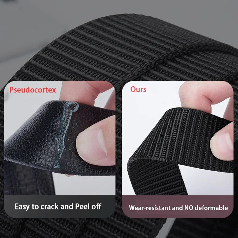Fashion Men's Belt, Men’s Designer Belts  Alloy Automatic Buckle, Canvas Belt, Sports Belt, Large Size 110-160cm Automatic Belt