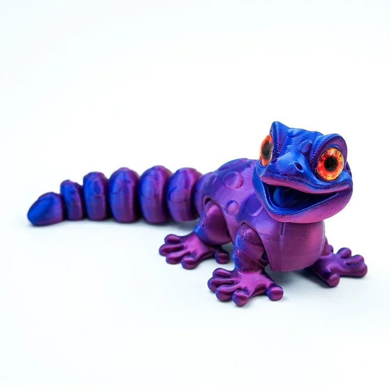 3D Printed Multi-joint Movable Animals Model Kid Toys Cute Relief Sensory Toy Funny Home Accessories Kids Gift Desktop Ornament