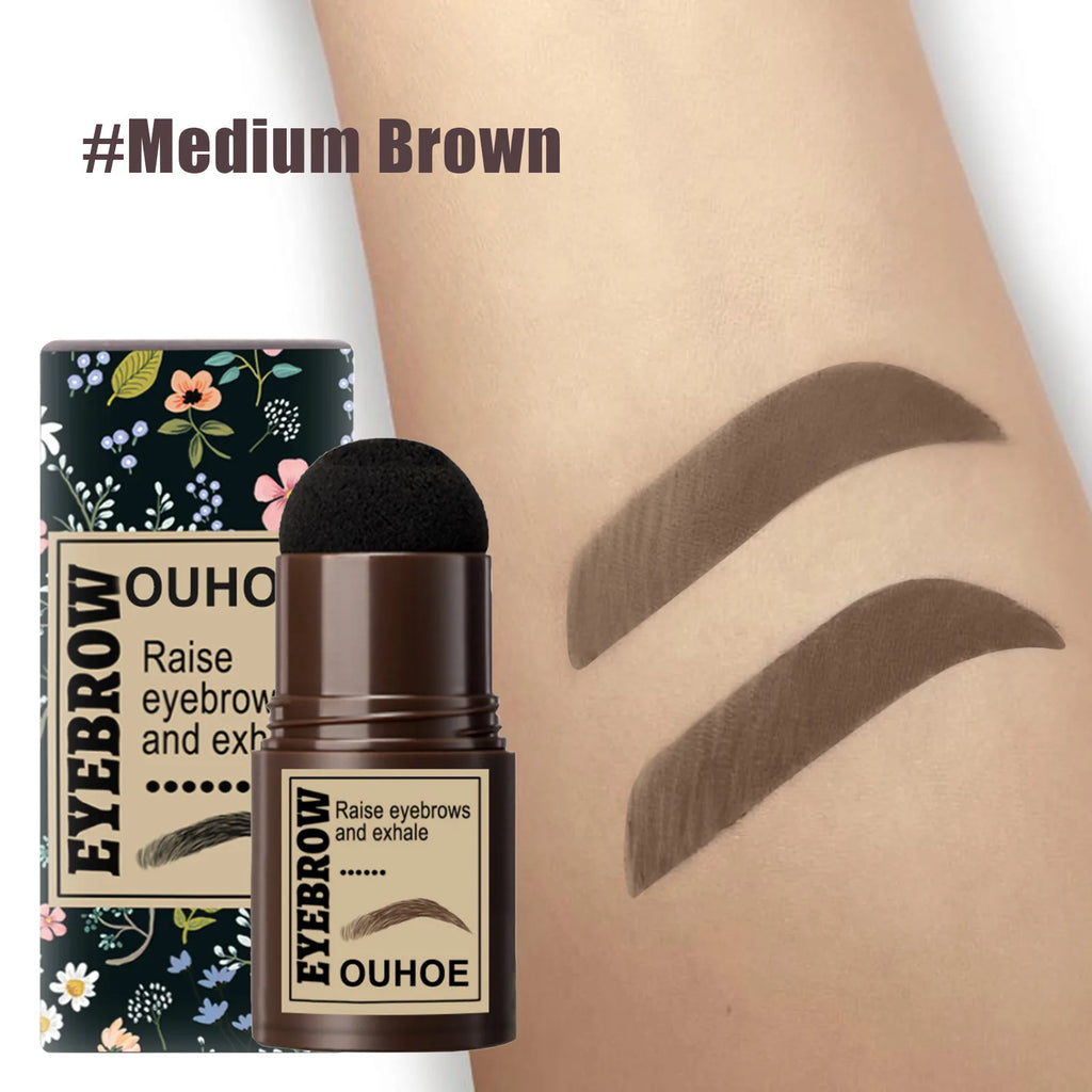 Seal Eyebrow Powder Stick Eyebrow Print Lazy Person Waterproof Sweat Proof No Shedding Makeup Hairline Shadow Powder