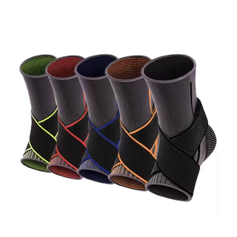 Adjustable Compression Ankle Support Men & Women, Running Hiking Basketball Ankle Brace Sports Protection