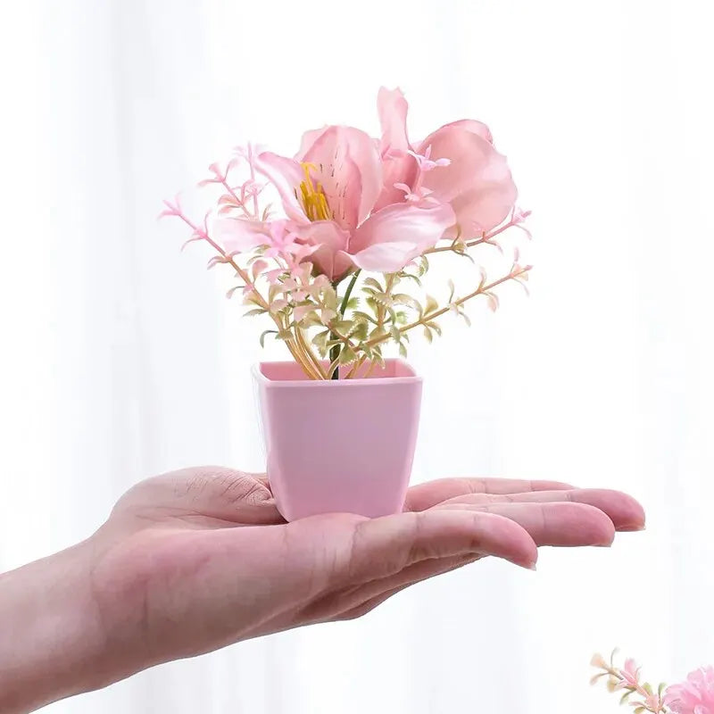 Artificial Flower Potted Plant