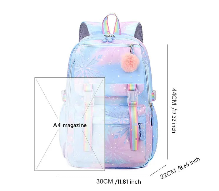 Lilo Stitch Mochila Feminina Kids Backpack School Bags Teenage Girls Laptop Back Pack Women Travel Bagpacks