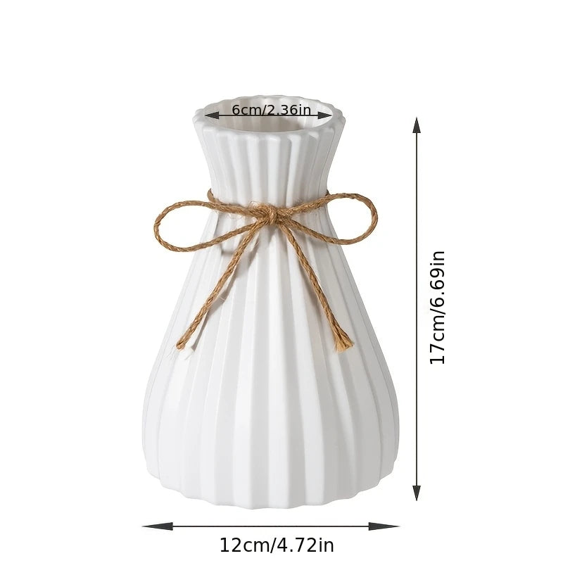 1PC Water Ripple Plastic Vase