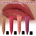 Elf Lip Gloss Pen Colorful Lip Gloss Multicolor Portable Lightweight Smooth Glossy Lip Oil Moisturizing Repair Lip Makeup Beauty