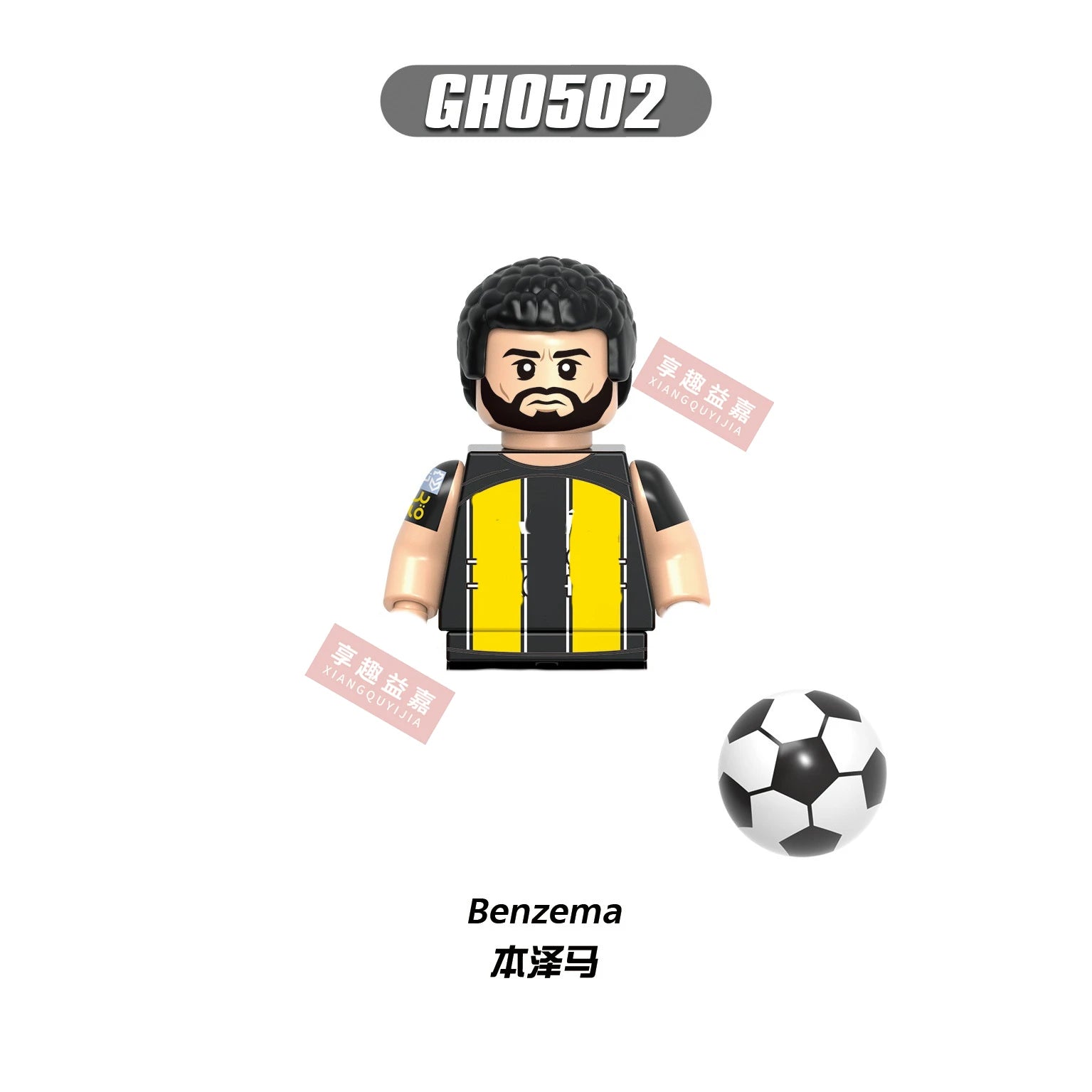 2026 NEW World Famous Football Players Figurine Messi Ronaldo Neymar Lewandowski Mini Action Building Block Model Toy Kids Gifts