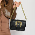 Elegant Ladies Handbag Shoulder Bag Made Of Genuine Leather By Luxury Brand Famous Designer Popular Classic Chic