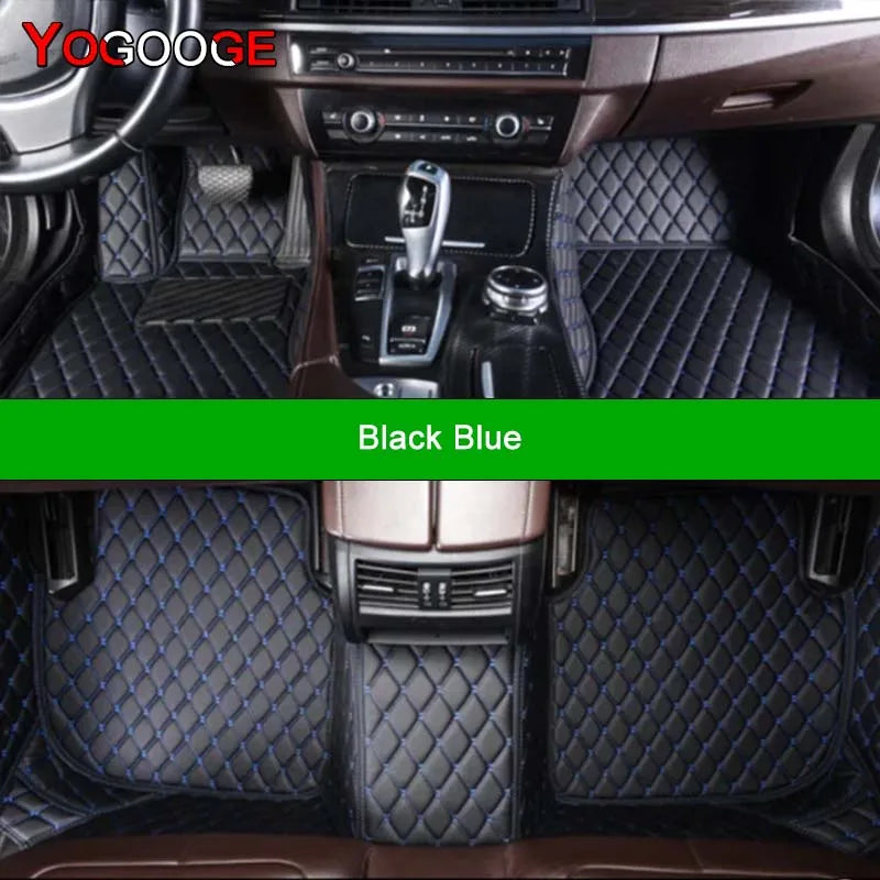 YOGOOGE Custom Car Floor Mats For Subaru Forester 2002-2023 Auto Carpets Foot Coche Accessorie