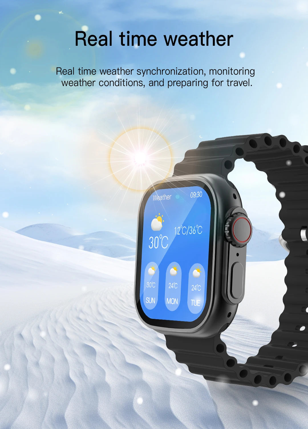 Smart Watch For Men Women 2.01" HD Screen Heart Rate Blood Pressure Monitor Fitness Tracker Calorie Counter Cycling Sport Watch