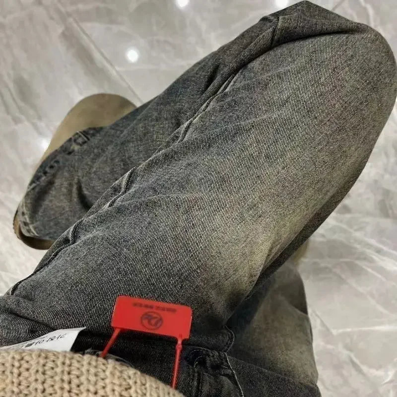 Vintage Wide-leg Jeans Women's