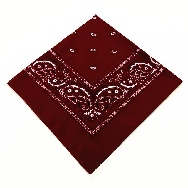 1/2pcs Hip Hop Bandana Man Women Fashion Outdoor Headbands Hair Band Wrist Wraps Hair Scarves High Quality Hair Accessories