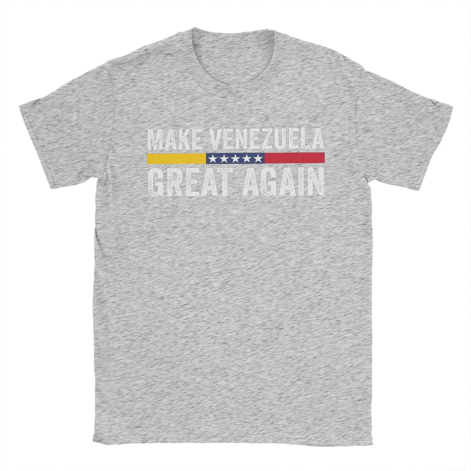 Make Venezuela Great Again T-Shirt Venezuelan Leisure T-Shirts Short-Sleeved Y2K Funny Tshirt Summer 100 Cotton O-Neck Clothing