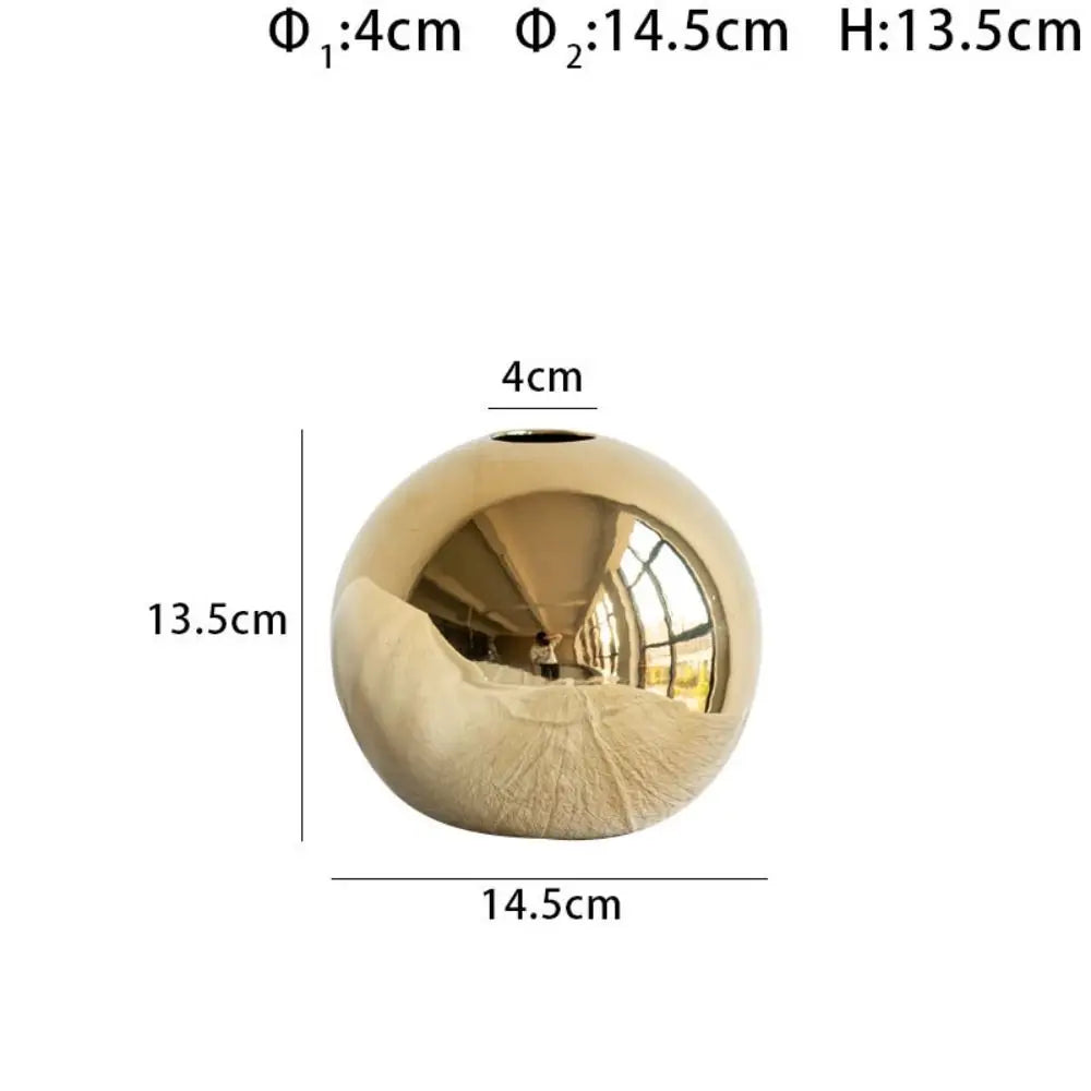 Home Decoration Flower Arrangement Accessories Ceramic Vase
