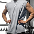 Men's Loose Tank Tops Casual Printed Sleeveless Muscle T-Shirt Workout Training Fitness Sleeveless Gym Tops Streetwear