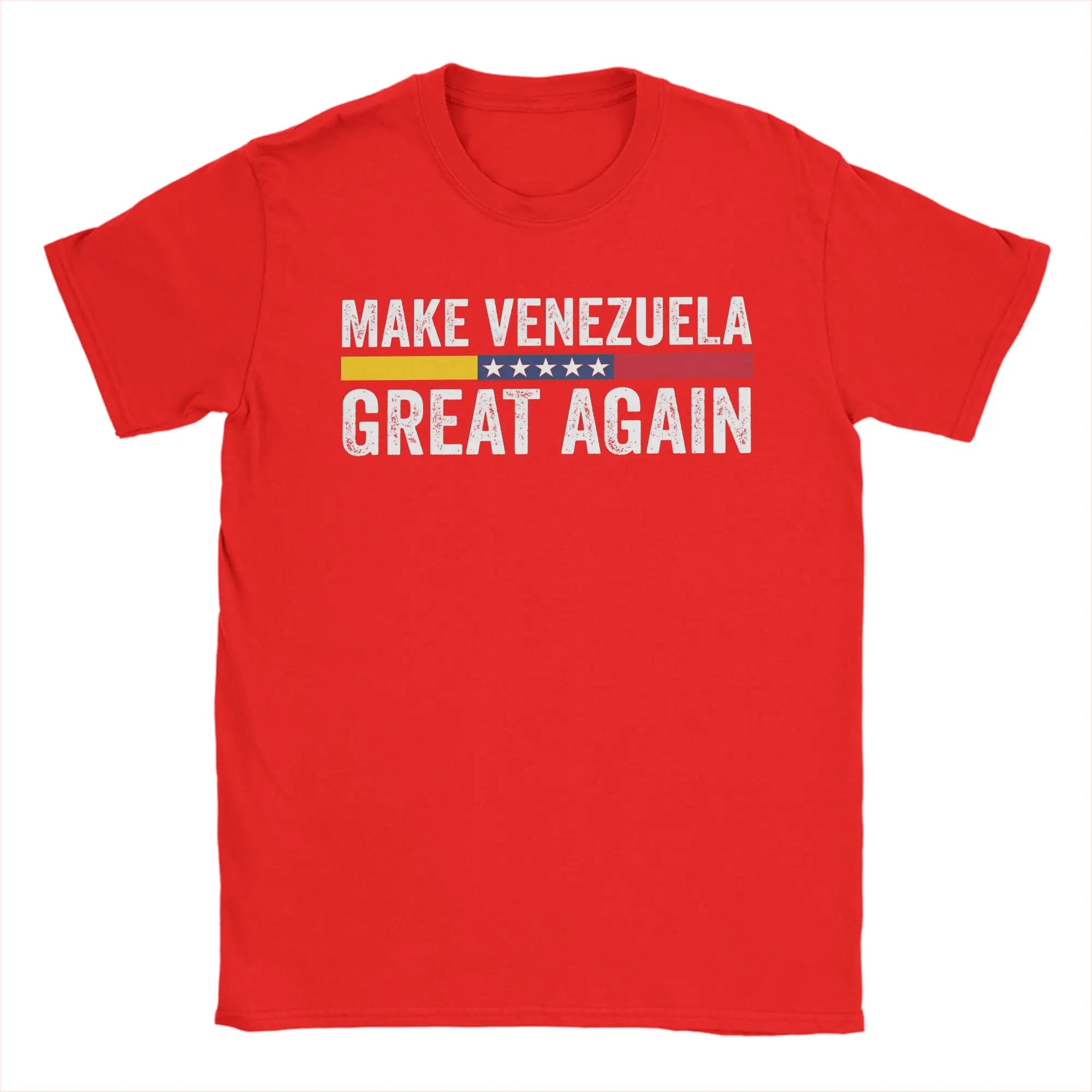 Make Venezuela Great Again T-Shirt Venezuelan Leisure T-Shirts Short-Sleeved Y2K Funny Tshirt Summer 100 Cotton O-Neck Clothing