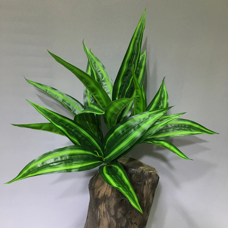 Artificial Plants Wall Palm Leaves
