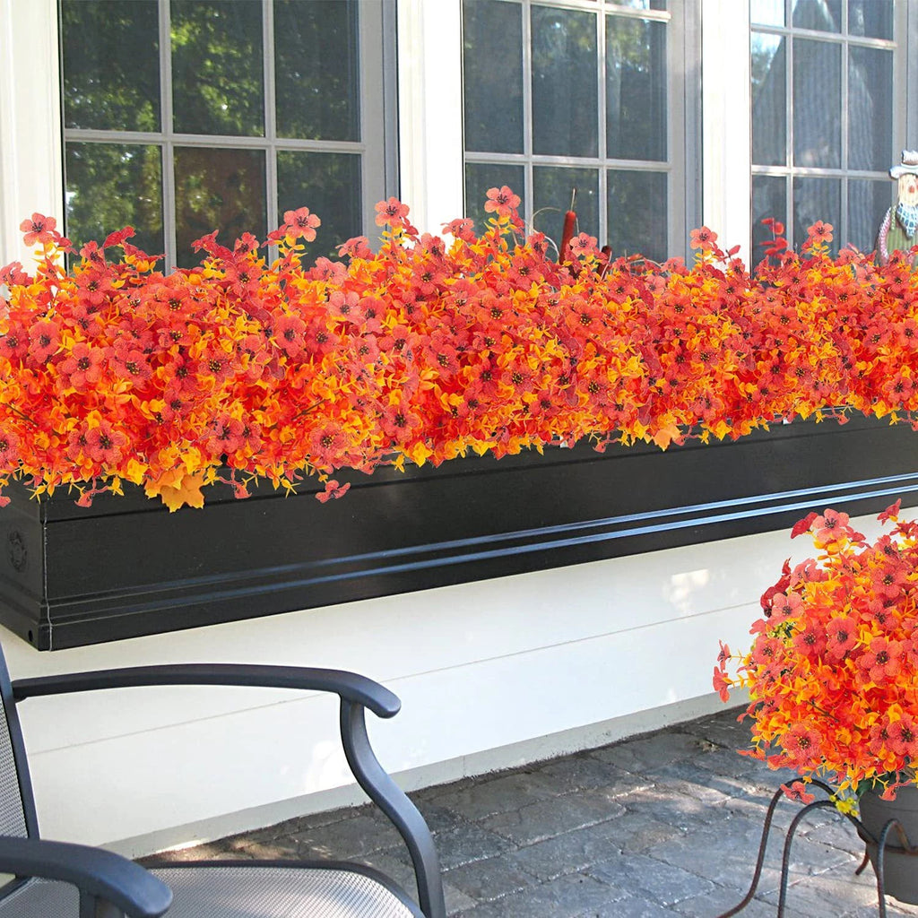 Artificial Flowers Vase Home Room Decor, Fall Decoration
