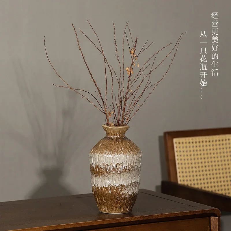 European Style Retro Style Ceramic Vase