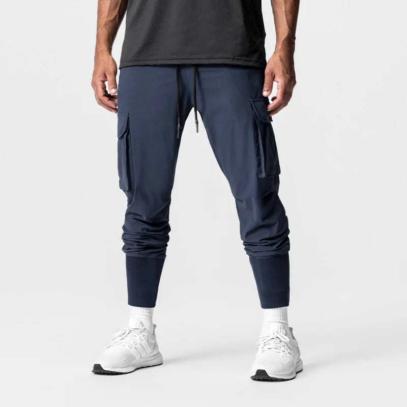 Man Pants Summer Casual Loose Trousers New In Men Clothing Fitness Sport Jogging Tracksuits  Drawstring  Sweatpants  Pants