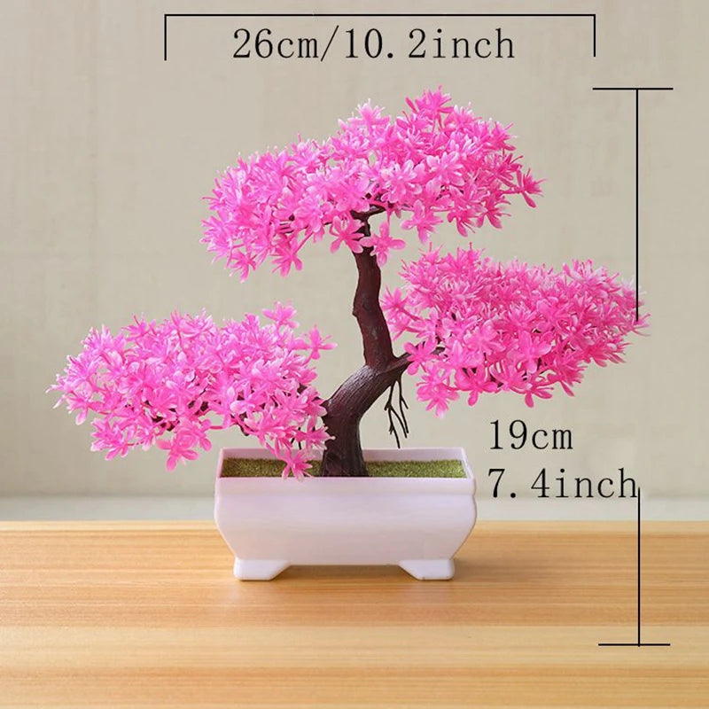 Artificial Tree Bonsai Simulation Plants Pot Plants for Garden