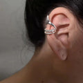Elf Ear Clip Long Chain Tassel Clips Earrings for Women Geometric Ear Cuff No Piecing Earring Personality Jewelry Accessories
