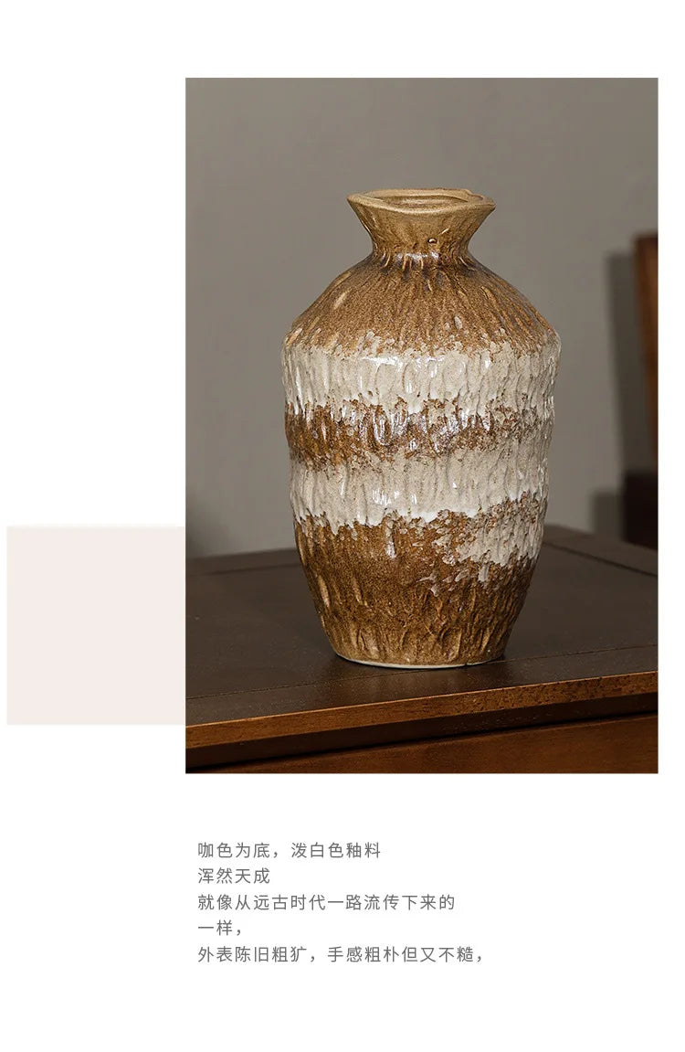 European Style Retro Style Ceramic Vase