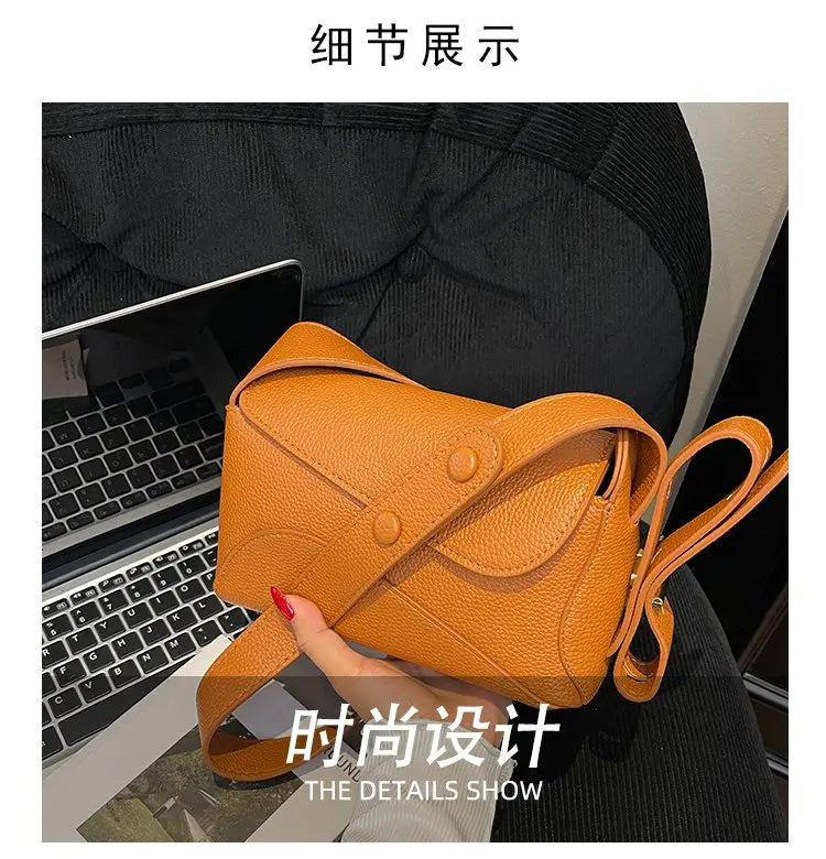 2025 New High-end Ladies Leather Hand Bag Luxury Brand Famous Designer Classic Simple Paris