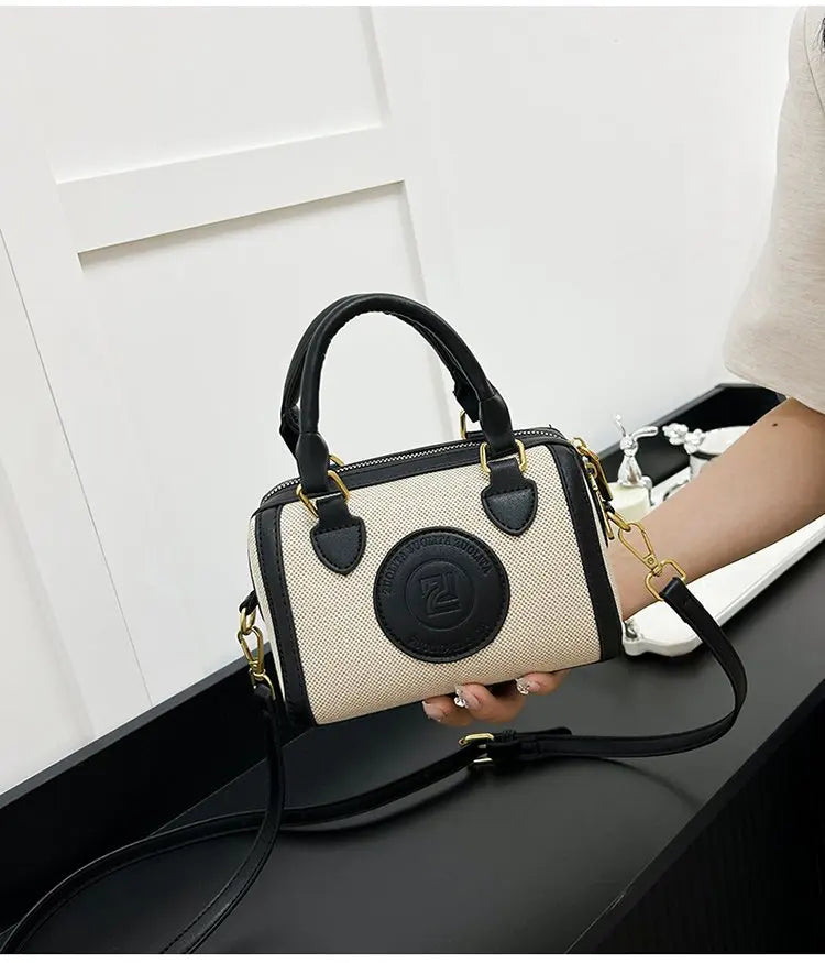 Famous Designer Leather Women's Tote Bag Luxury Brand Popular Classic Fine Craftsmanship Elegant Vintage Commuter Bag