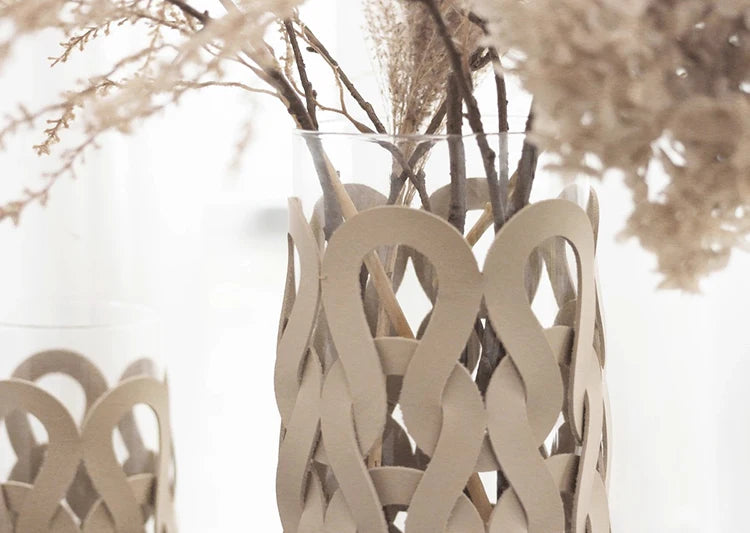 Glass Vases Decoration Aesthetic Flower Vase