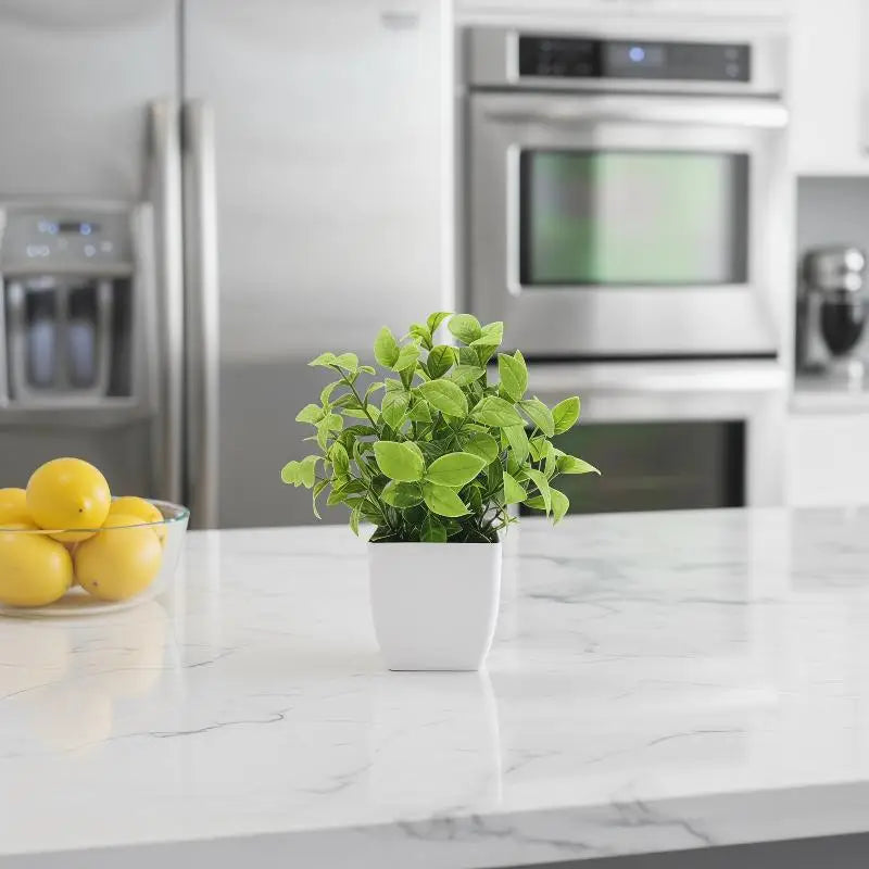 Artificial Potted Plants With Lifelike Foliage And No Maintenance
