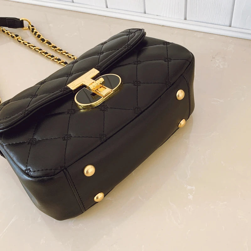 Famous Designer Leather Tote Bag Handbag Crossbody Shoulder For Women By Luxury Brand Elegant