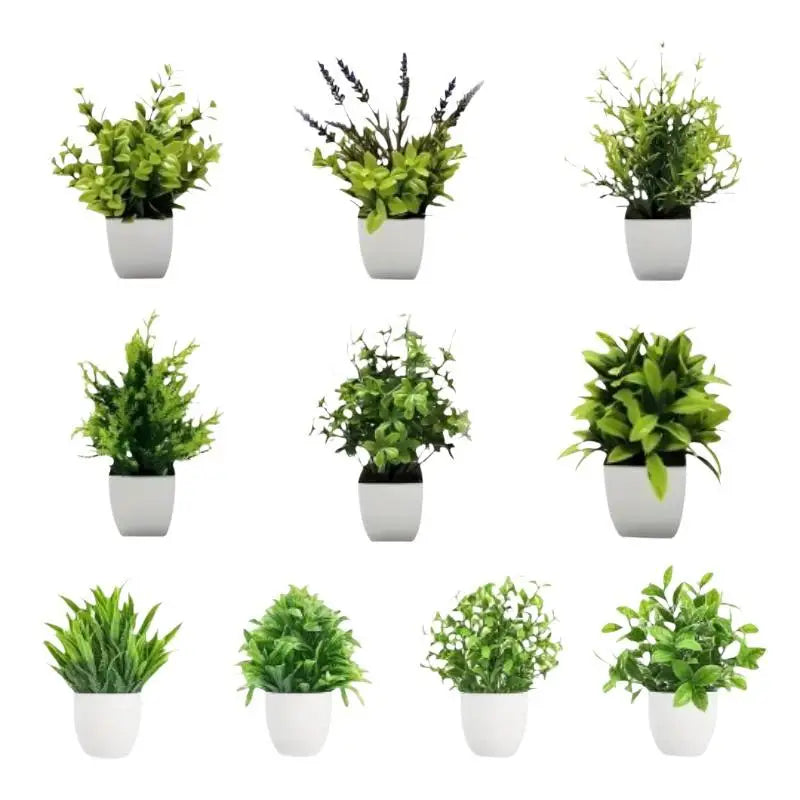 Artificial Potted Plants With Lifelike Foliage And No Maintenance