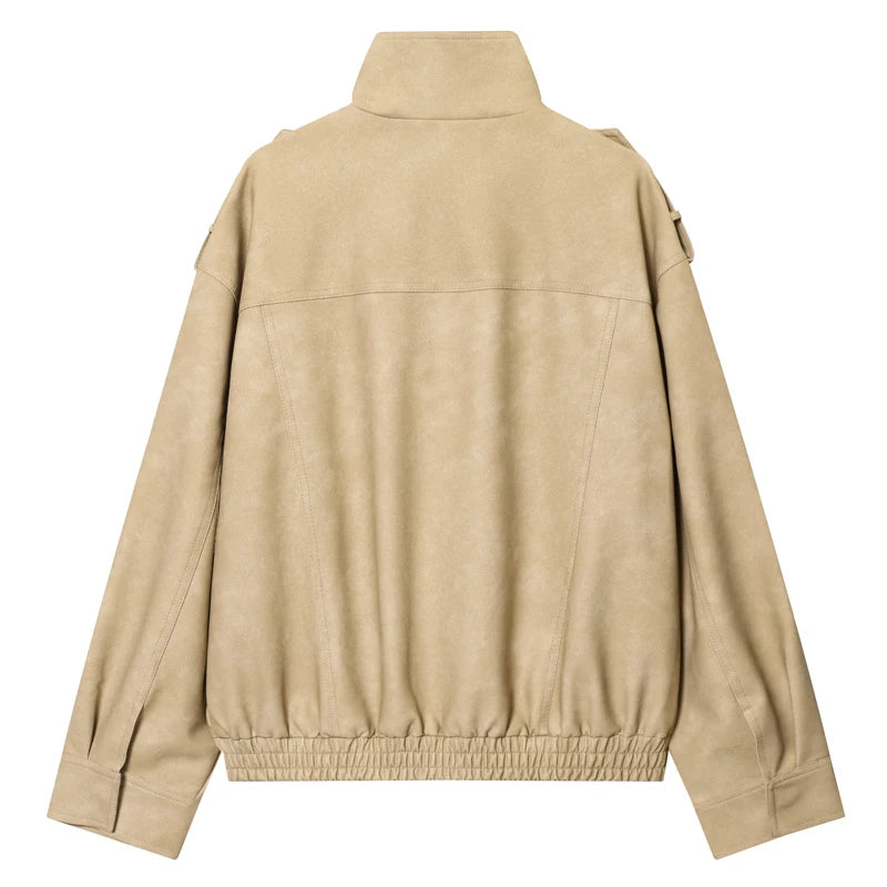 Women's Jacket Black Suede Jacket