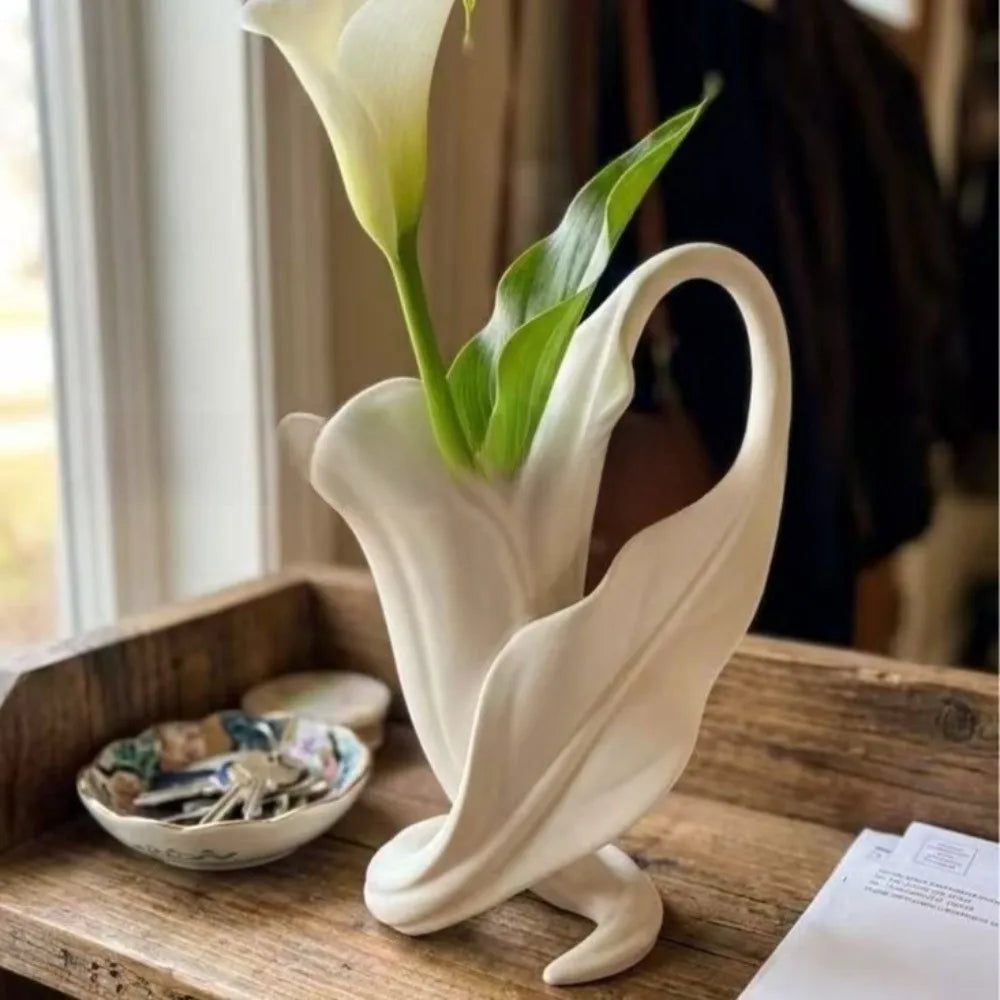 3D Printed Desktop Decoration Creative Irregular Abstract Vase Tabletop