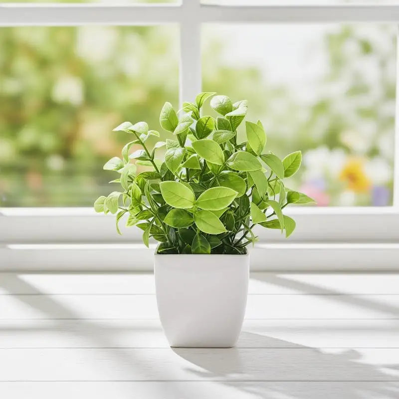 Artificial Potted Plants With Lifelike Foliage And No Maintenance