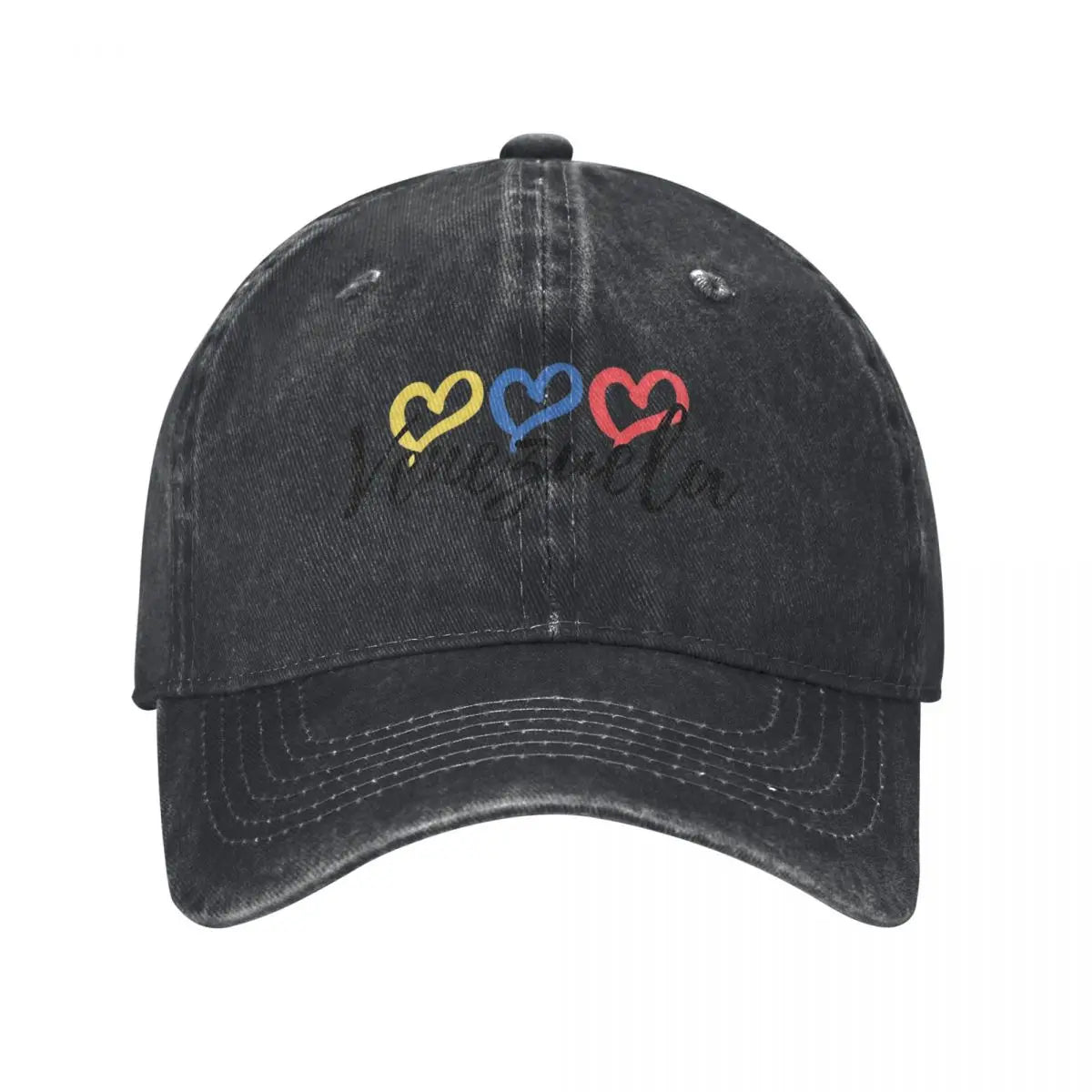 Vintage Venezuela Flag Baseball Cap Men Women Distressed Washed Snapback Hat Venezuelan Sandwich Outdoor Running Golf Caps Hat