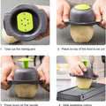 16-in-1 Professional Kitchen Slicer with Cleaver Blade, Multi-Function Food Chopper for Potatoes, Tomatoes, and Vegetables