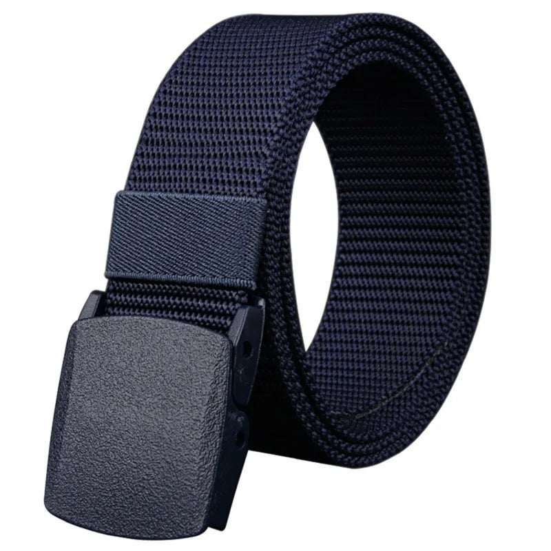 Men's Belt Outdoor Casual Canvas Belt Metal Free Training Nylon Tactical Belt With Pants Jeans Belt Sports Belts For Men Women