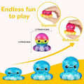 6/12PCS Octopus Slow Squishy Toys Soft Stress Relief Fidgets Toys for Kids Party Favors Classroom Rewards Easter Basket Stuffers