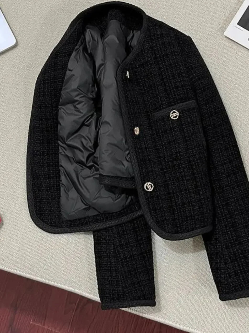 High-end Women's Tweed Coat 2025 Autumn and Winter New Arrival Noble French Elegant Fashionable Versatile Short Jacket