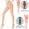 Medical Compression Socks Unisex Varicose Veins Socks Elastic Pressure Stockings Sleep Feet Varicose Vein Treatment Knee Support