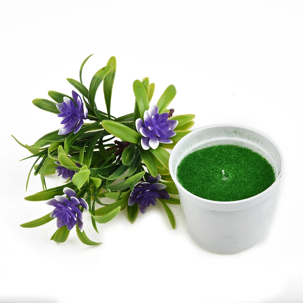 Artificial Flowers Plant Pot Simulate