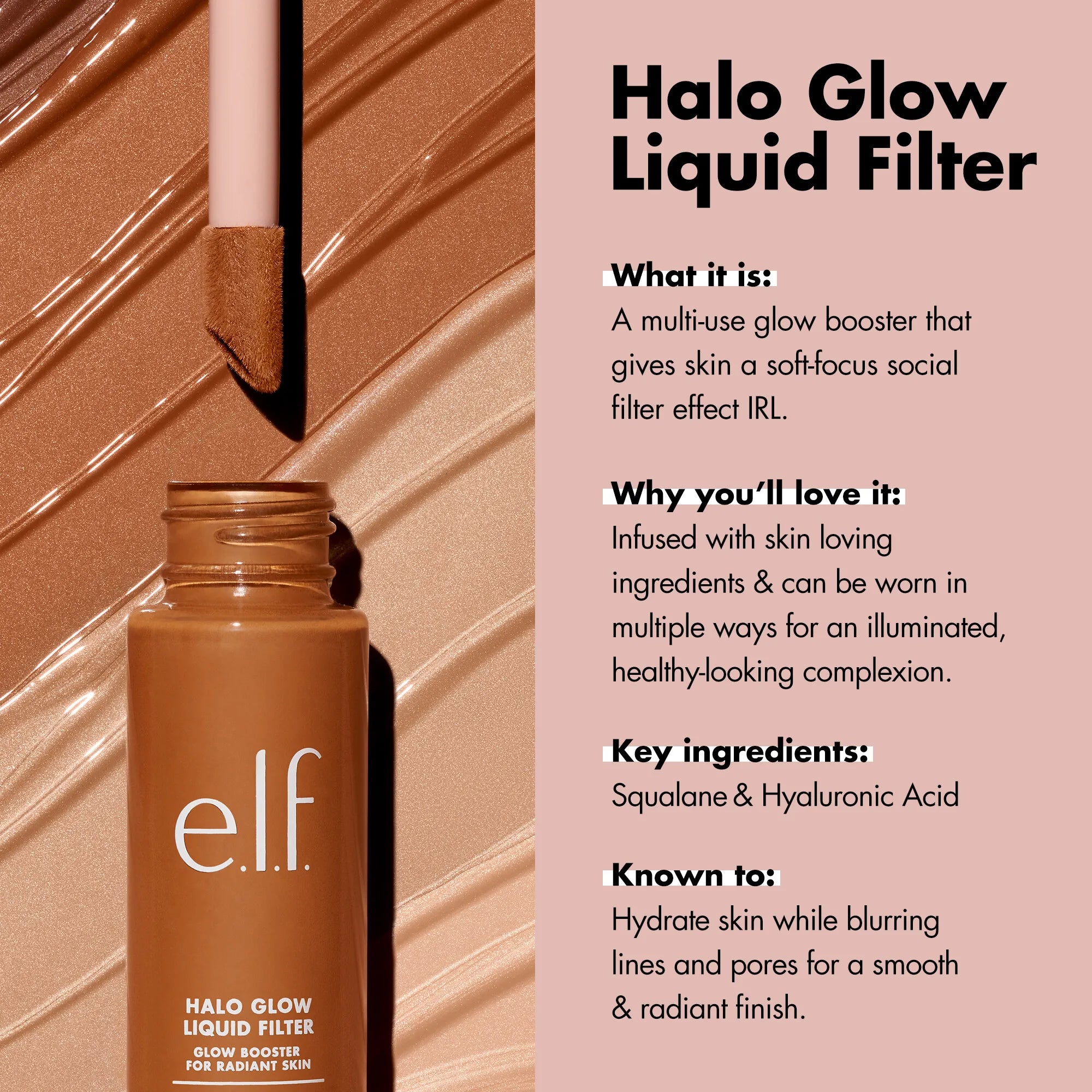 ELF Face Concealer Full Coverage Long Lasting Waterproof Liquid Concealer Enhance the Three-Dimensional Lightweight Makeup