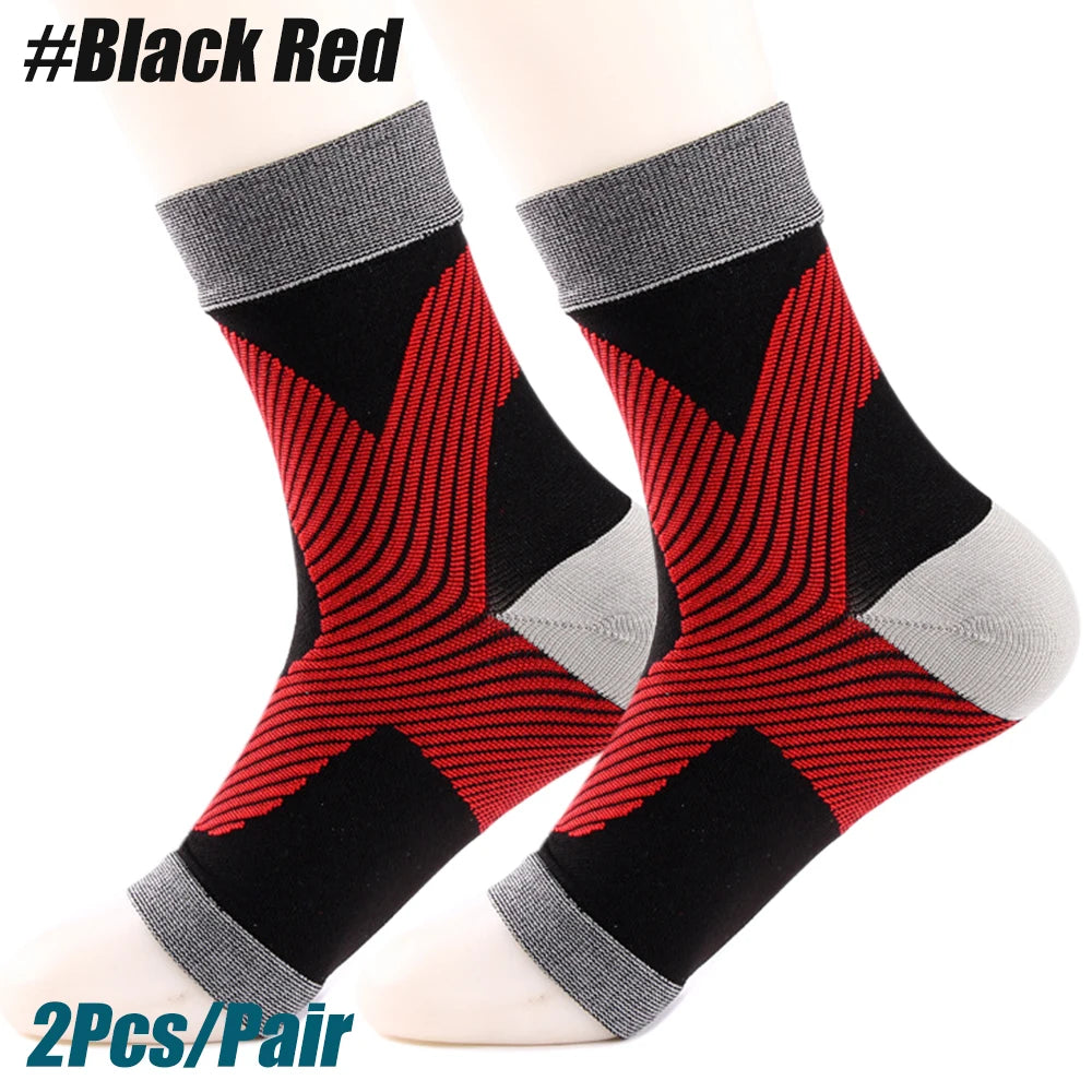 1 Pair Nano Socks Neuropathy Socks Compression Sleeve For Ankle For Swelling,Plantar Fasciitis,Sprain, Neuropathy, For Women/Men