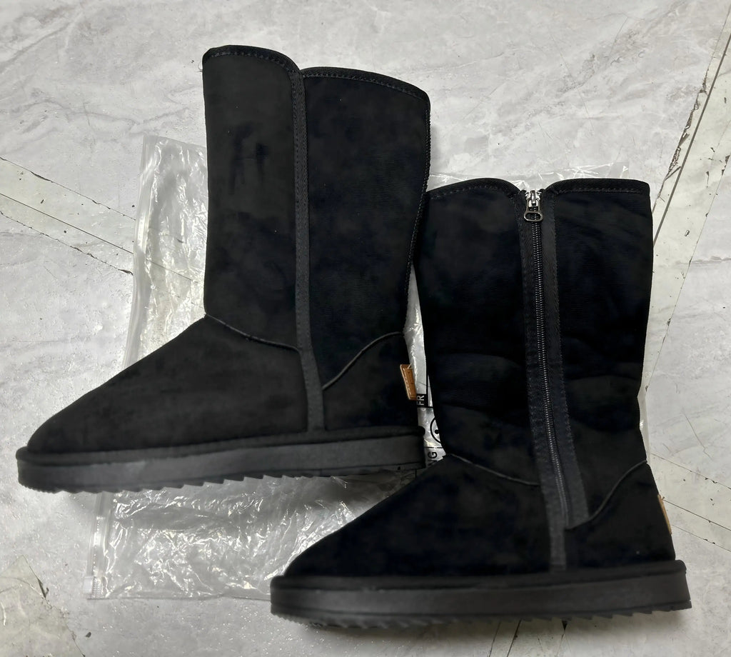 Women Classic Ladies Girls Winter Snow Boots 2024 Waterproof Warm Genuine Leather Fur Australia Plus Velvet Knee High  Winter