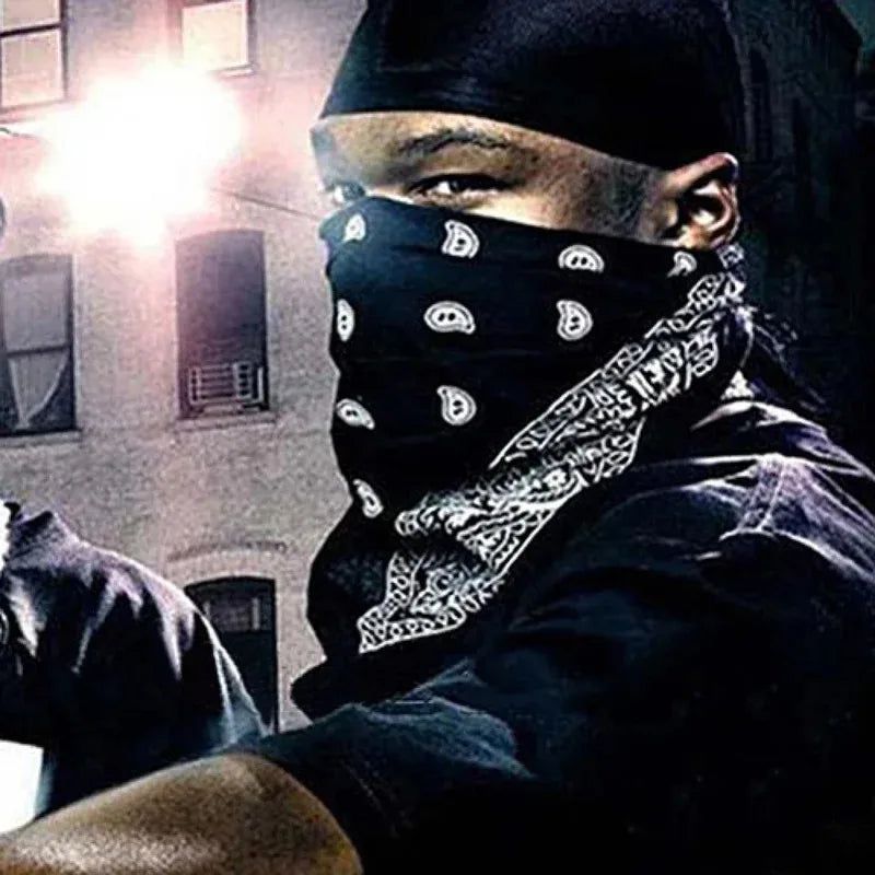 1/2pcs Hip Hop Bandana Man Women Fashion Outdoor Headbands Hair Band Wrist Wraps Hair Scarves High Quality Hair Accessories