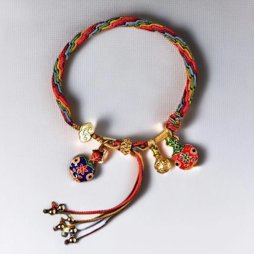 Ethnic Style Colorful Braideds Bracelet Elegant Lightweight Wristbands Valentine's Day Gift Ethnic Bracelet Beaded Bracelets