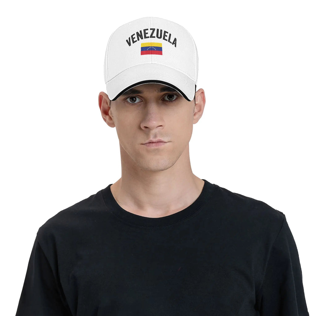 Unisex Venezuela for Venezuelan with Venezuelan Flag Day Outdoor Hat  Adjustable Cap New Baseball Cap Sunscreen Hats