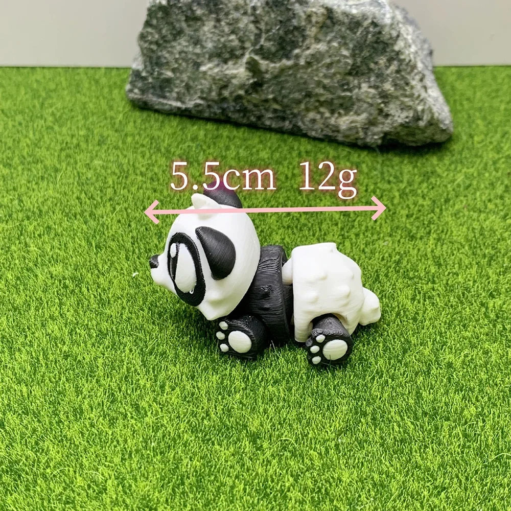 Multi-articulated 3D Printing Articulating Animals Squirrels Foxes Dogs Wolves for Home Desk Decoration Decor Kids Gift